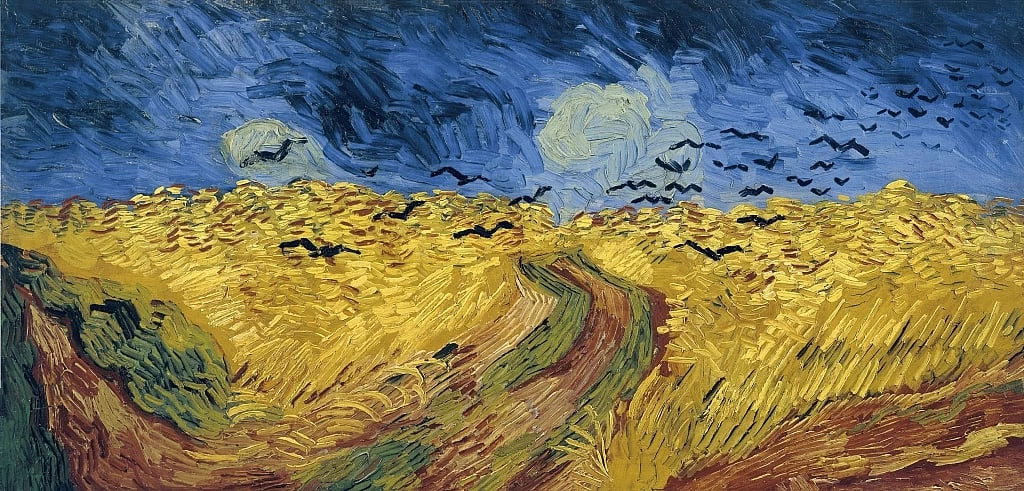 26-Vincent van Gogh-Campo di grano con corvi - Van Gogh Museum, Amsterdam  